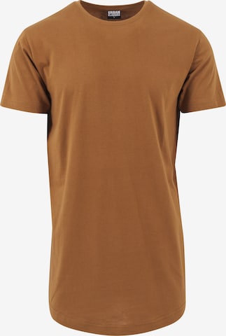 Urban Classics T-Shirt in Braun: predná strana