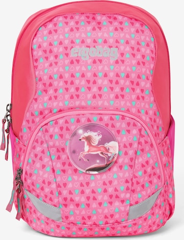 ergobag Backpack 'Ease' in Pink: front