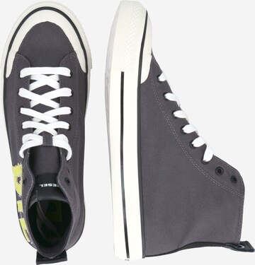 DIESEL Sneakers hoog 'Astico' in Grijs