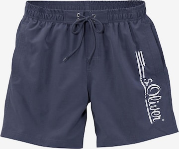 Shorts de bain s.Oliver en bleu : devant