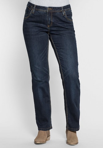 SHEEGO regular Jeans 'Lana' i blå: forside