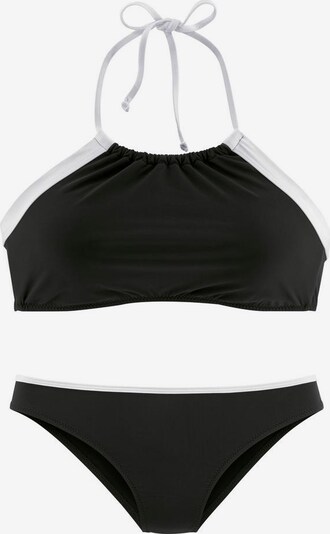 LASCANA Bikini 'Jolie' i svart / vit, Produktvy