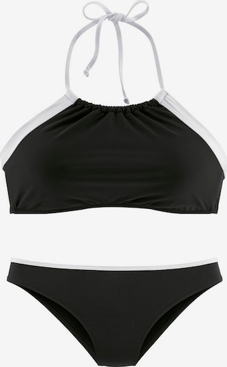 LASCANA Bikini 'Jolie' i svart / vit, Produktvy