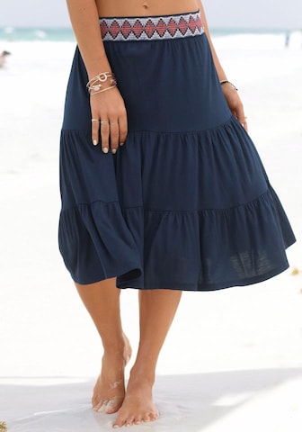 s.Oliver Skirt in Blue: front