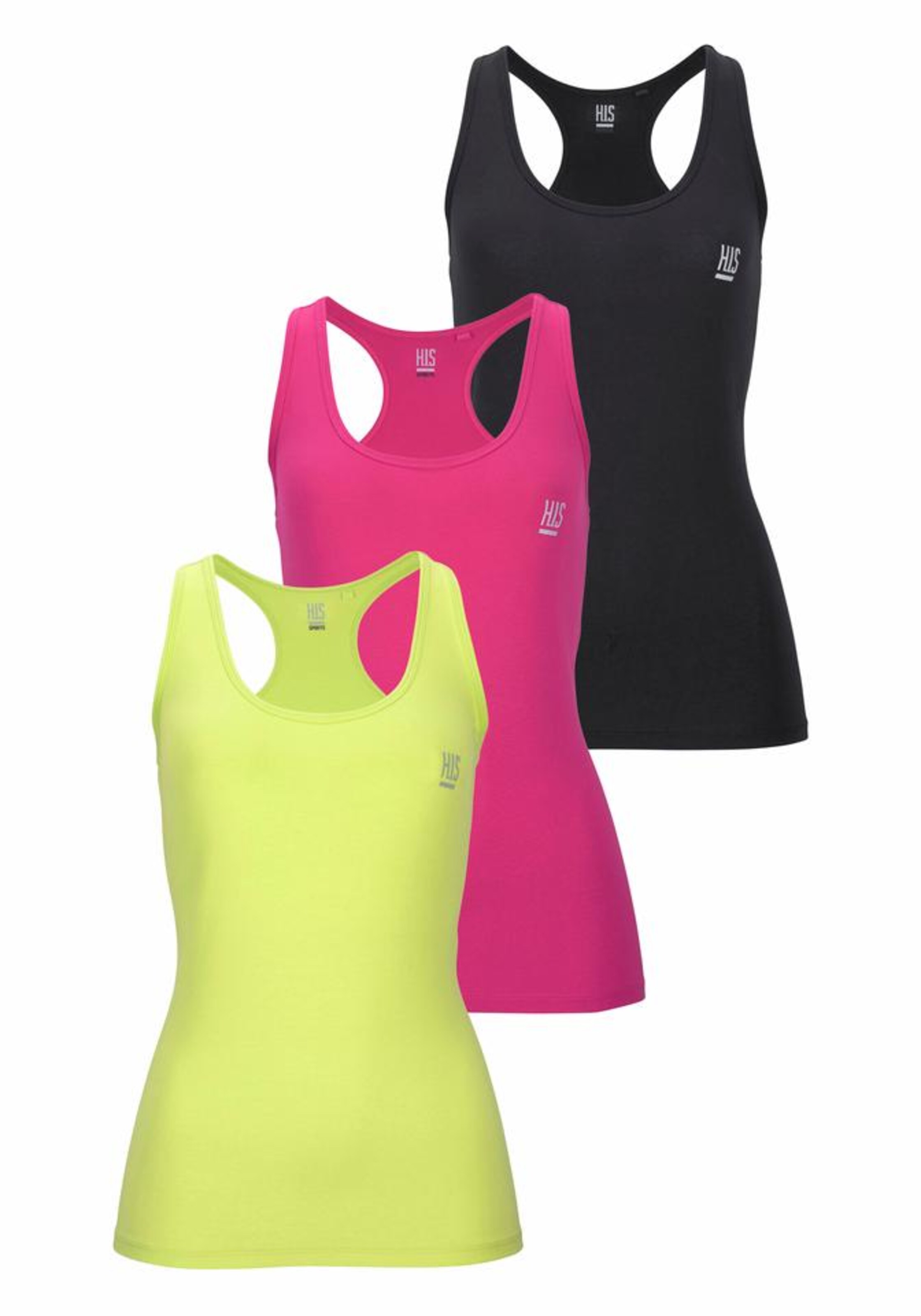 H.I.S Top in Mixed colors: front