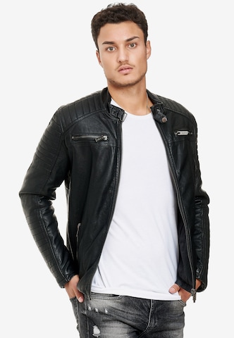 Redbridge Between-Season Jacket in Black: front