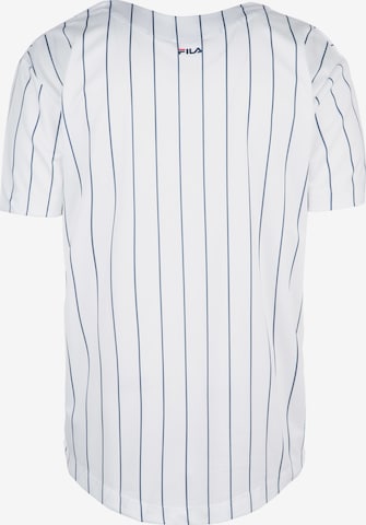 FILA Regular fit Button Up Shirt 'Dawn Baseball' in White