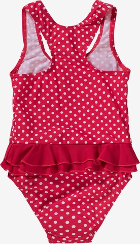 Costume intero 'PUNKTE' di PLAYSHOES in rosso