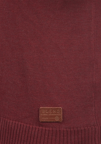 BLEND Knit Cardigan 'Norman' in Red