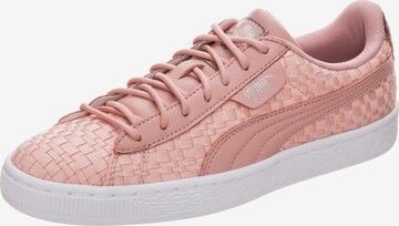 PUMA Sneakers laag 'Basket En Pointe' in Roze: voorkant