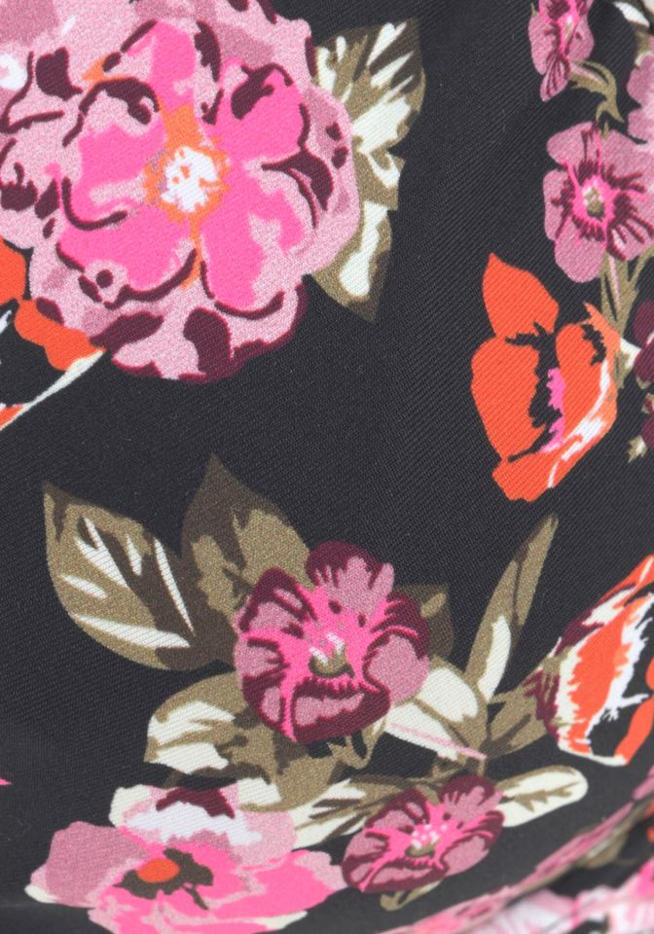 jauktas krāsas LASCANA "Push-up" Bikini augšdaļa 'Blümli'