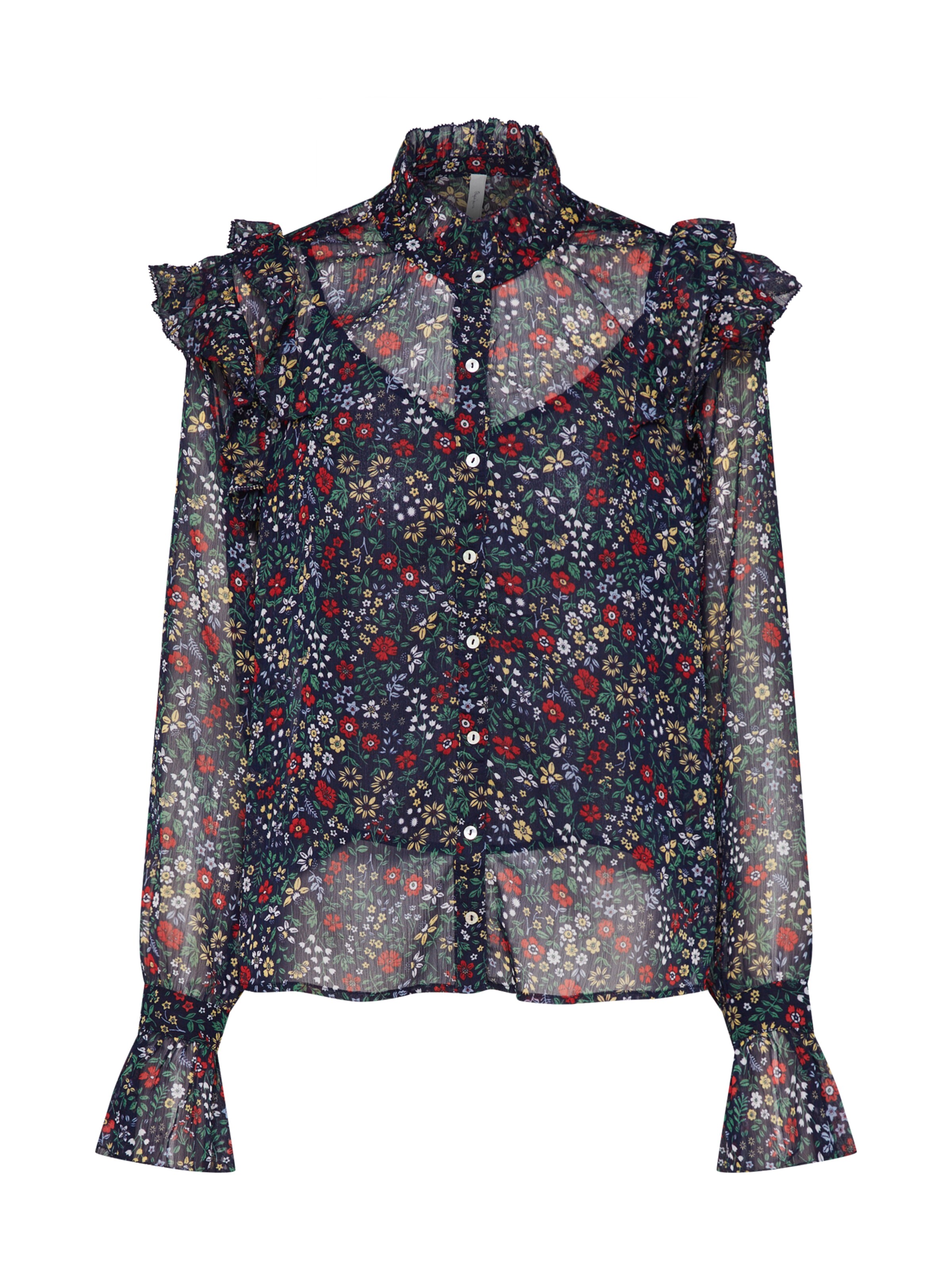 Pepe Jeans - Blouse 'CANDY' in de kleur Navy