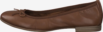 TAMARIS Ballet Flats in Brown