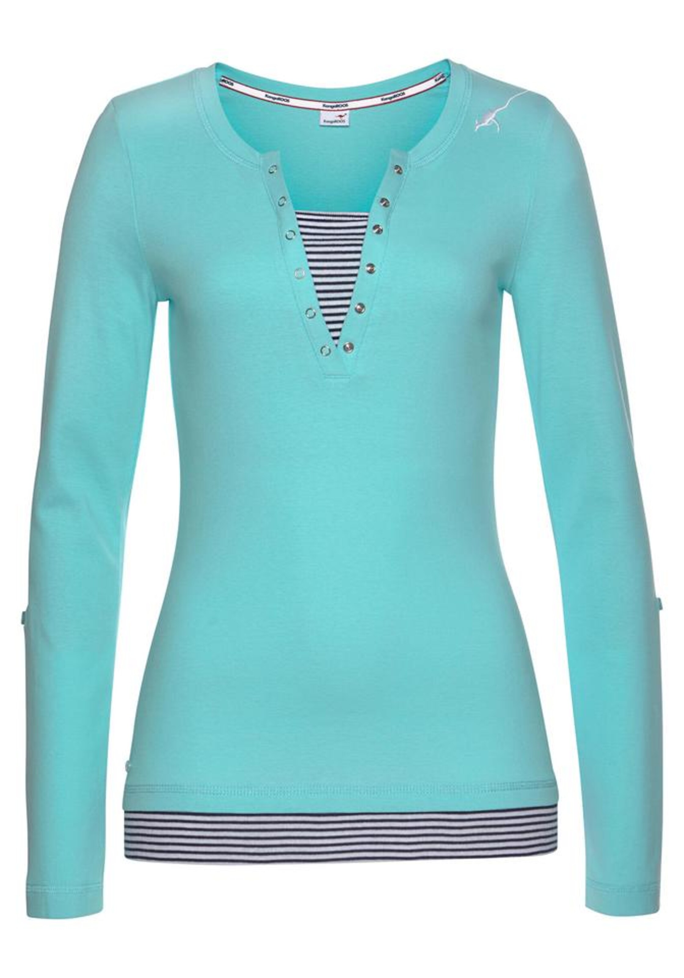 KangaROOS Shirt in Blue: front