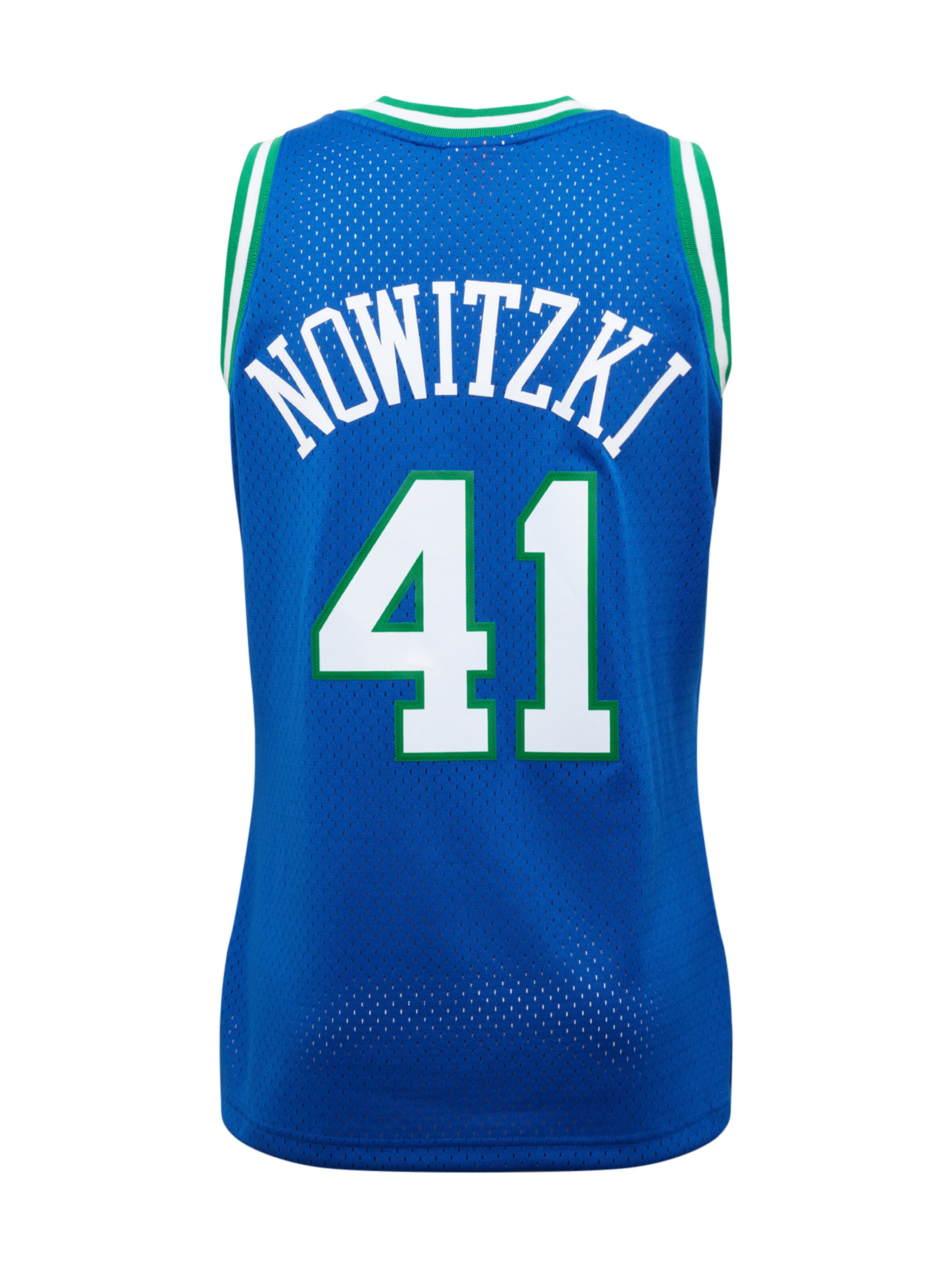 Mitchell & Ness Regular fit Majica 'DALLAS MAVERICKS' | modra barva