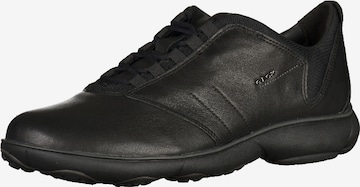 GEOX Athletic Lace-Up Shoes in Black: front