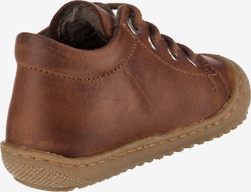 NATURINO First-Step Shoes 'Racoon' in Brown