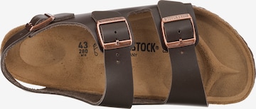 BIRKENSTOCK Sandal 'Milano' i brun