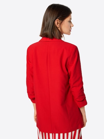 PIECES - Blazer 'Bosella' em vermelho