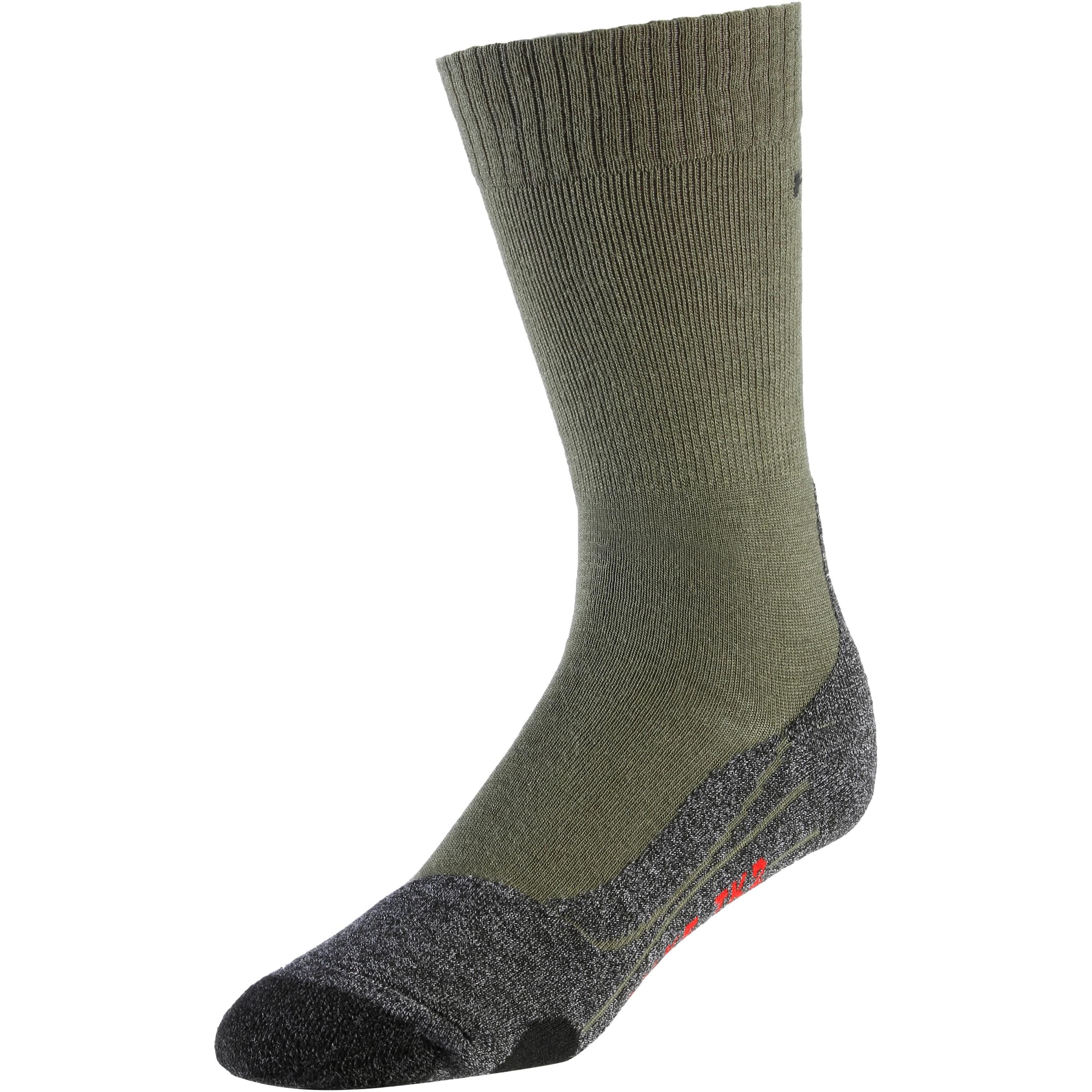 FALKE Spordisokid 'TK 2', värv roheline: eest vaates