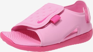 Nike Sportswear - Sapato de praia/banho 'Sunray Adjust 5' em rosa: frente