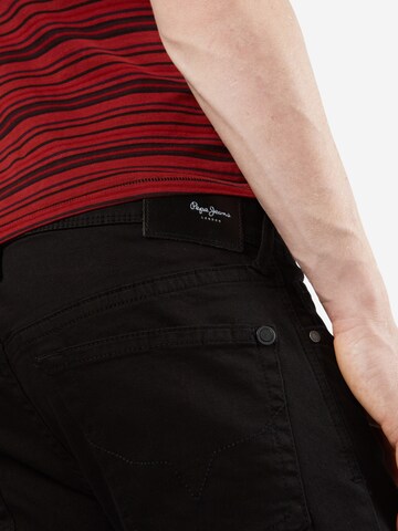 Pepe Jeans גזרת סלים ג'ינס 'Hatch' בשחור