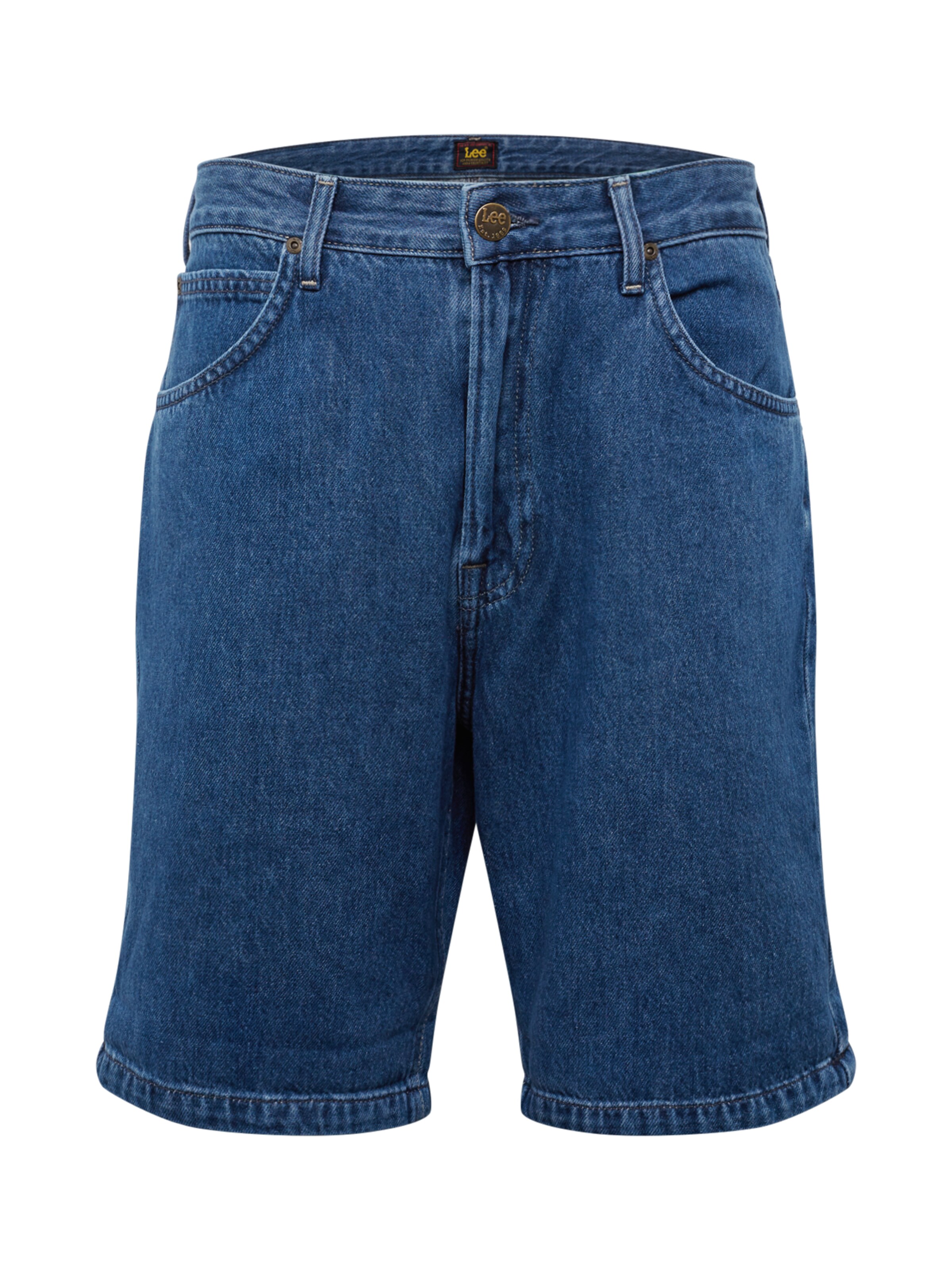 Lee - Jeans 'PIPES' in de kleur Blauw denim