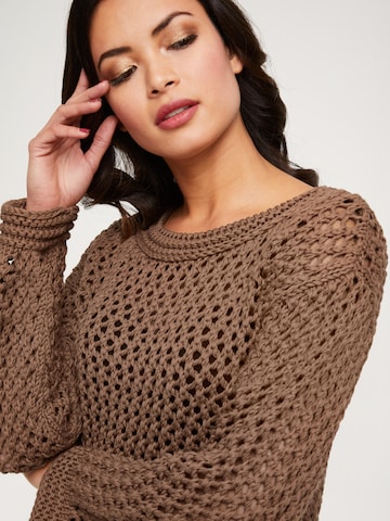 heine Pullover 'TIMELESS' in Braun