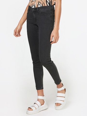 Lee Skinny Jeans 'Scarlett' in Grijs: voorkant