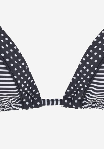 Triangolo Top per bikini 'Avni' di s.Oliver in nero