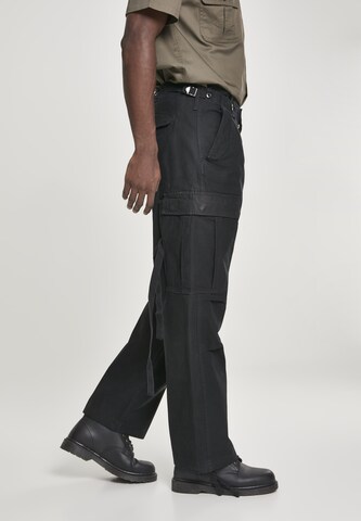 Brandit Loose fit Cargo trousers in Black