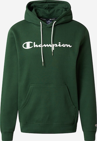 Champion Authentic Athletic Apparel Sweatshirt i grön: framsida