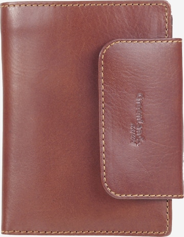 Greenland Nature Wallet in Brown: front