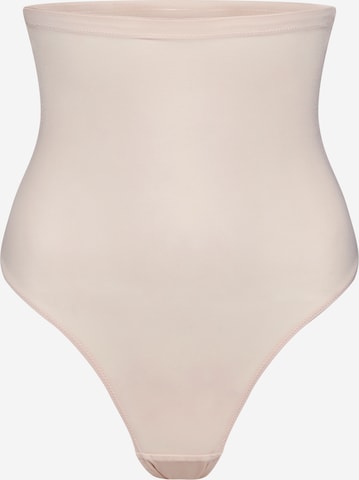 Regular Slip scultant 'Hi-Waist Thong' MAGIC Bodyfashion en beige : devant