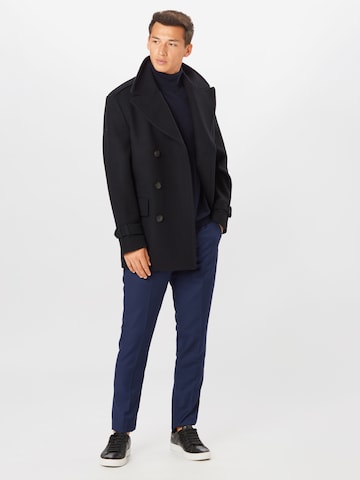 SELECTED HOMME Regular Fit Neulepaita 'Berg' värissä sininen