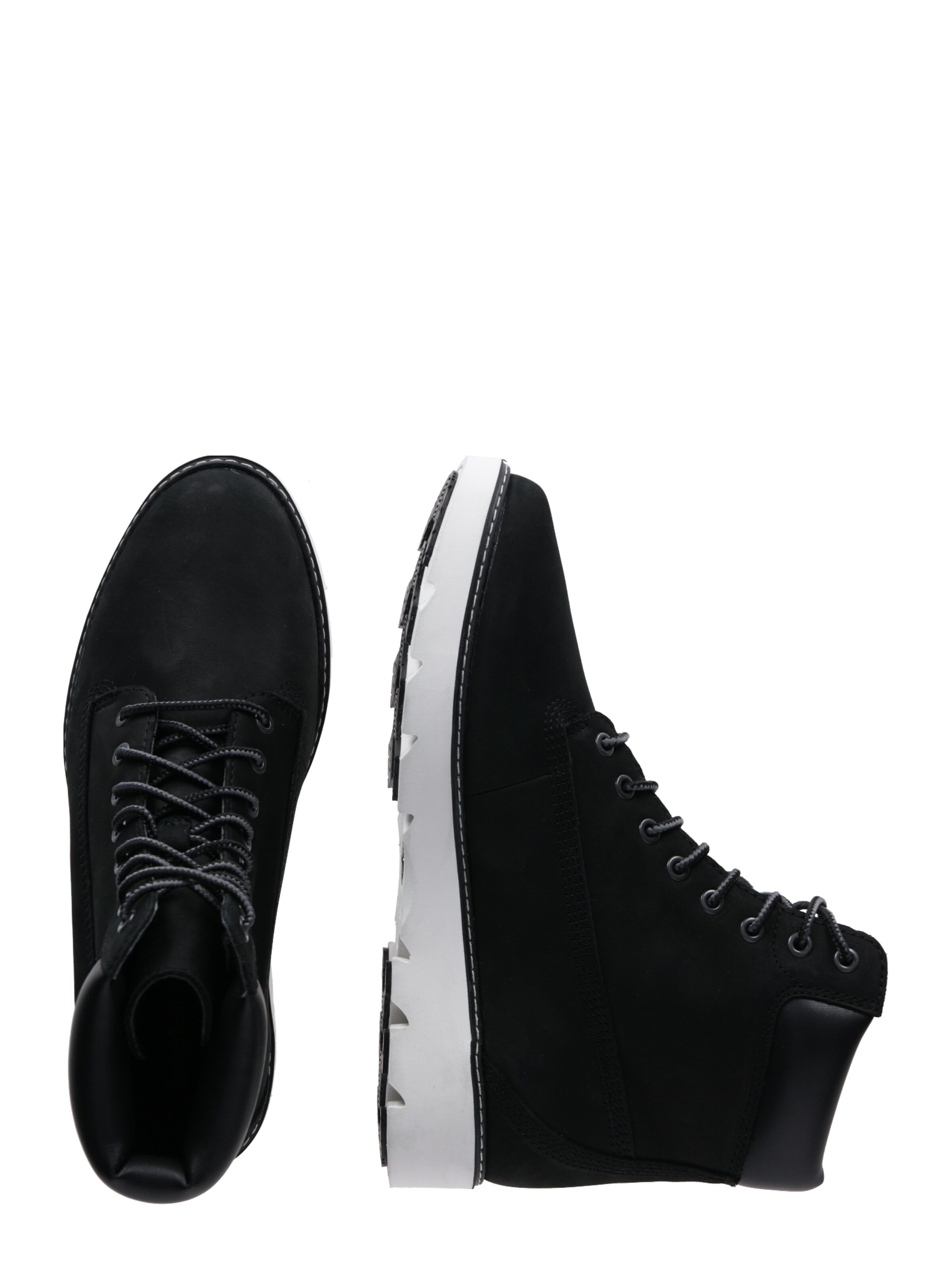 TIMBERLAND Fűzős rövid szárú csizmák 'Keeley Field' - fekete