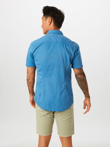 Coupe regular Chemise ESPRIT en bleu