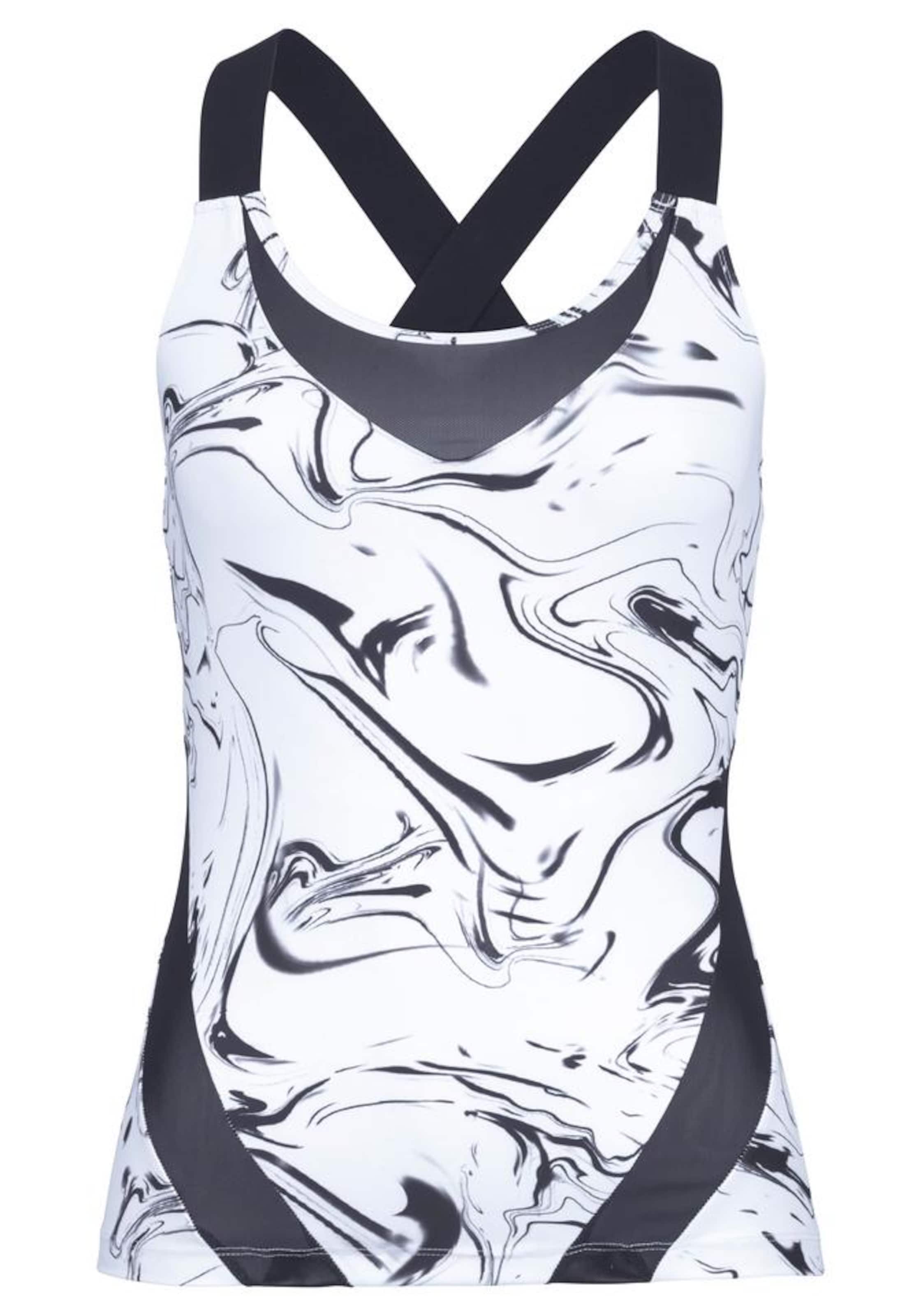 LASCANA ACTIVE Performance Shirt in White: front