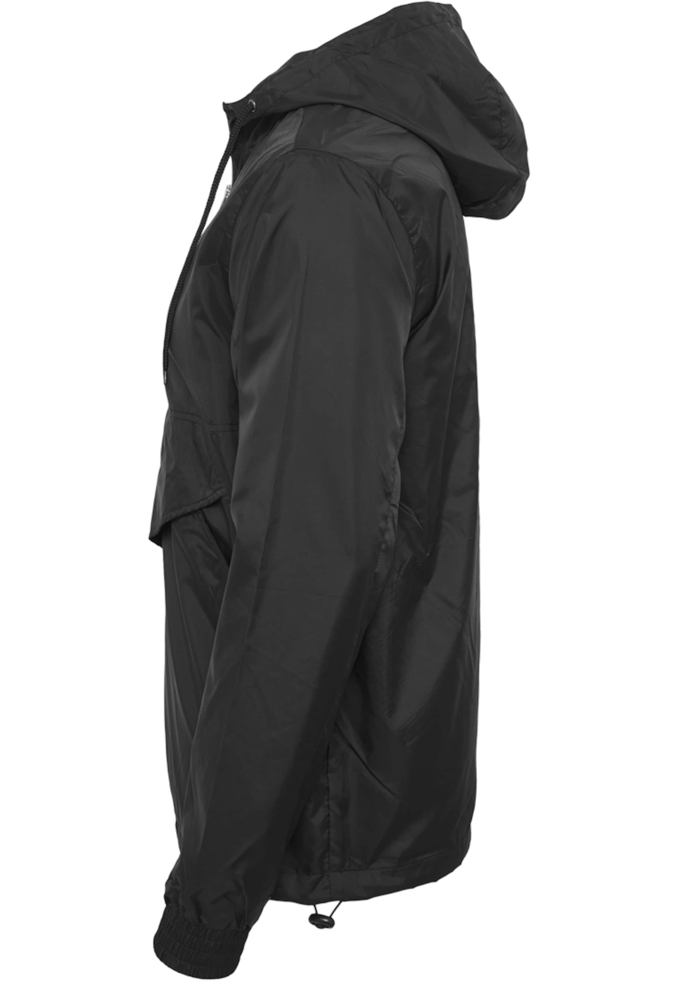 Urban Classics Between-season jacket 'Windbreaker' in Black