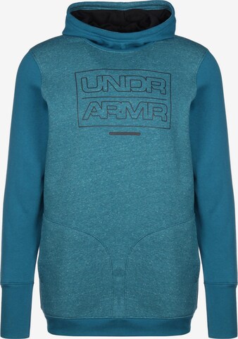 UNDER ARMOUR Sweatshirt in Blau: predná strana