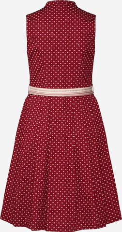 Dirndl 'Senia 58' MARJO en rouge : derrière