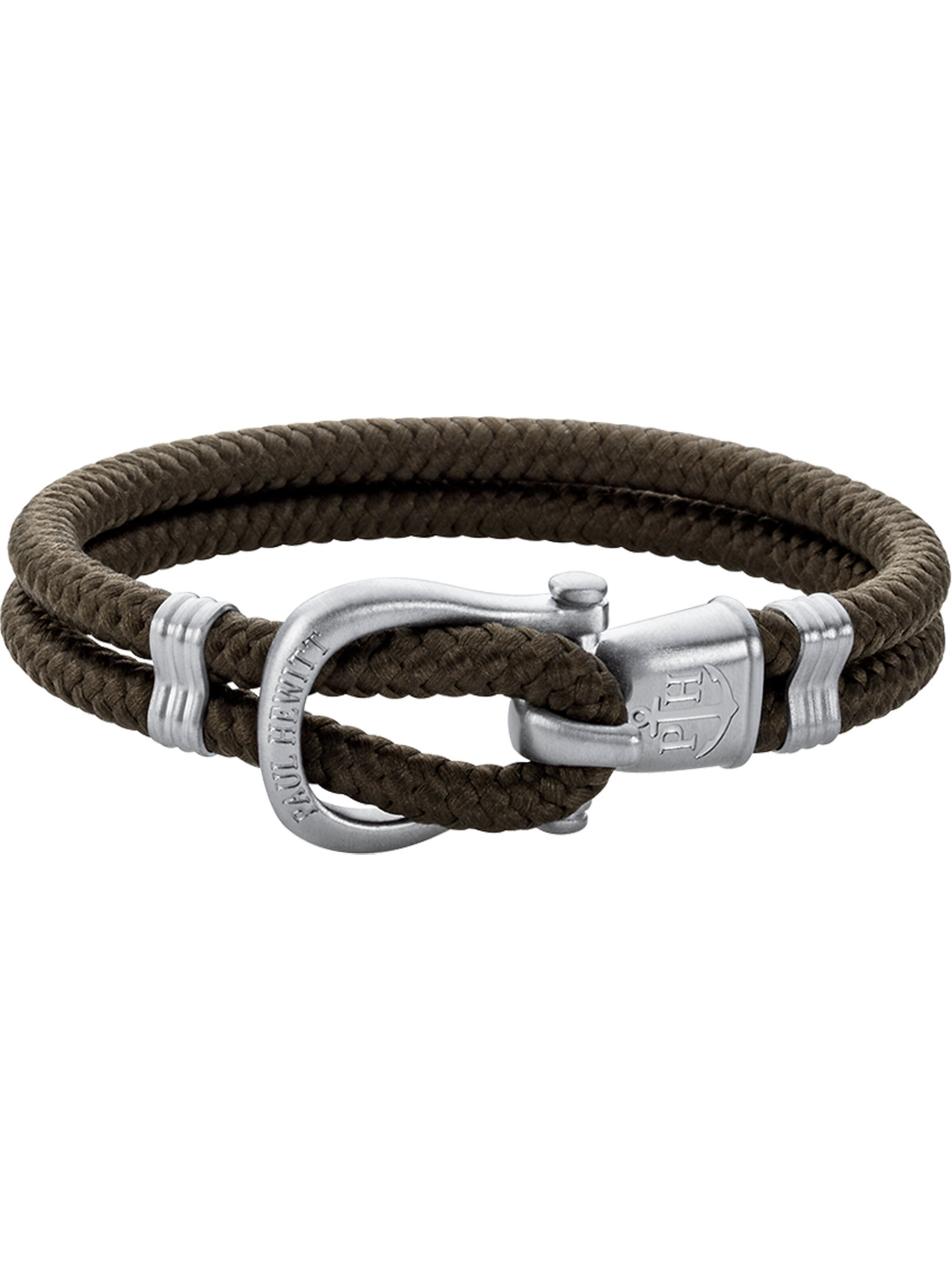 Paul Hewitt Bracelet 'Phinity' in Brown: front