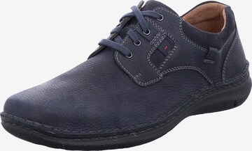 JOSEF SEIBEL Lace-Up Shoes 'Anvers' in Blue: front