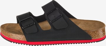 BIRKENSTOCK Pantolette 'Arizona' in Schwarz