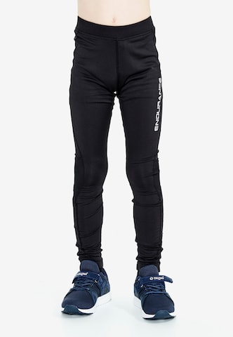 ENDURANCE Slim fit Workout Pants 'Milano' in Black: front