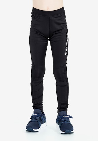 ENDURANCE Slimfit Sportbroek 'Milano' in Zwart: voorkant