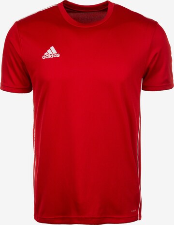 ADIDAS SPORTSWEAR Performance Shirt 'Core 18' in Red: front