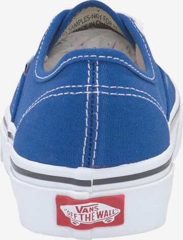 Sneaker bassa 'Authentic' di VANS in blu