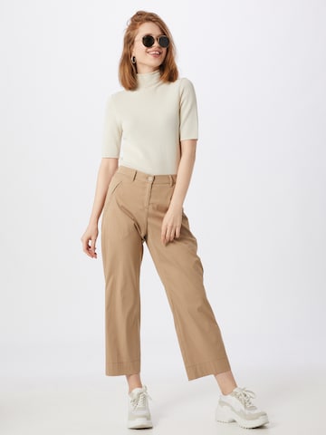 BRAX Loose fit Chino trousers 'Maine' in Beige