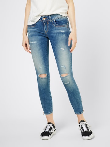 LTB Skinny Jeans 'AMORE' in Blauw: voorkant